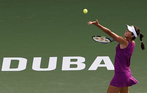  发球测速仪刷新纪录，萨弗林卡轰出二百一十公里极速  